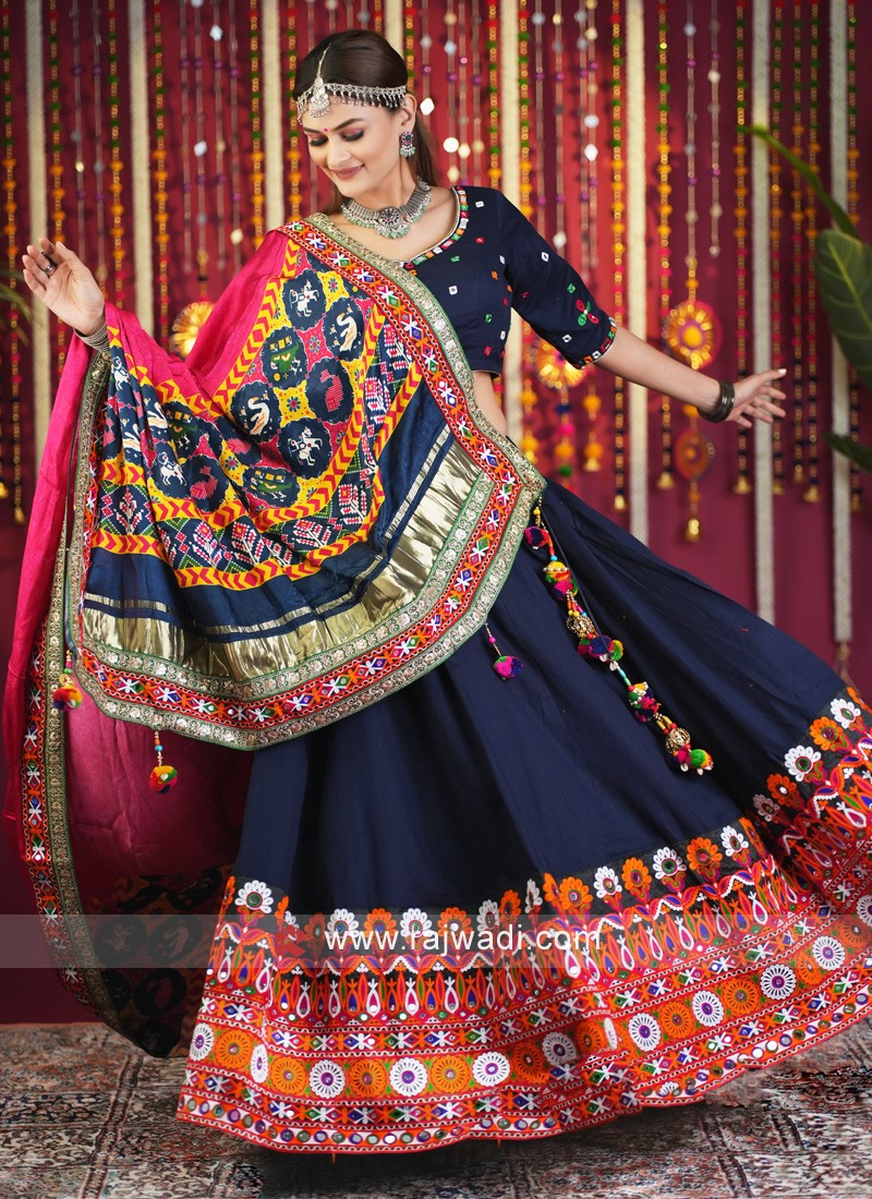 Kachchi work chaniya clearance choli